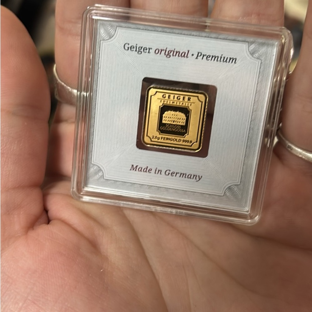 Geiger Original Premium Gold Bar